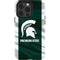 Michigan State University Away Grey Jersey iPhone 15 Pro Impact Case